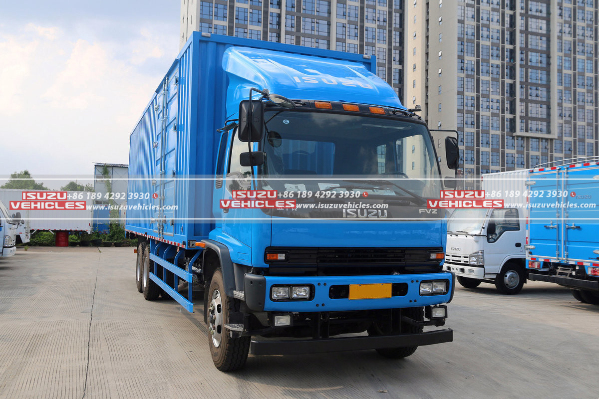 ISUZU 10 Meter Van Box Cargo Truck ISUZU 10 Meter Van Box Cargo Truck