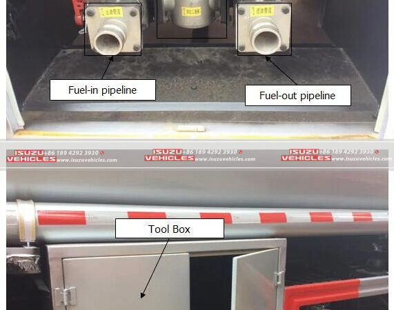 ISUZU 10 Ton Fuel Oil Diesel Transport Tank Truck44
