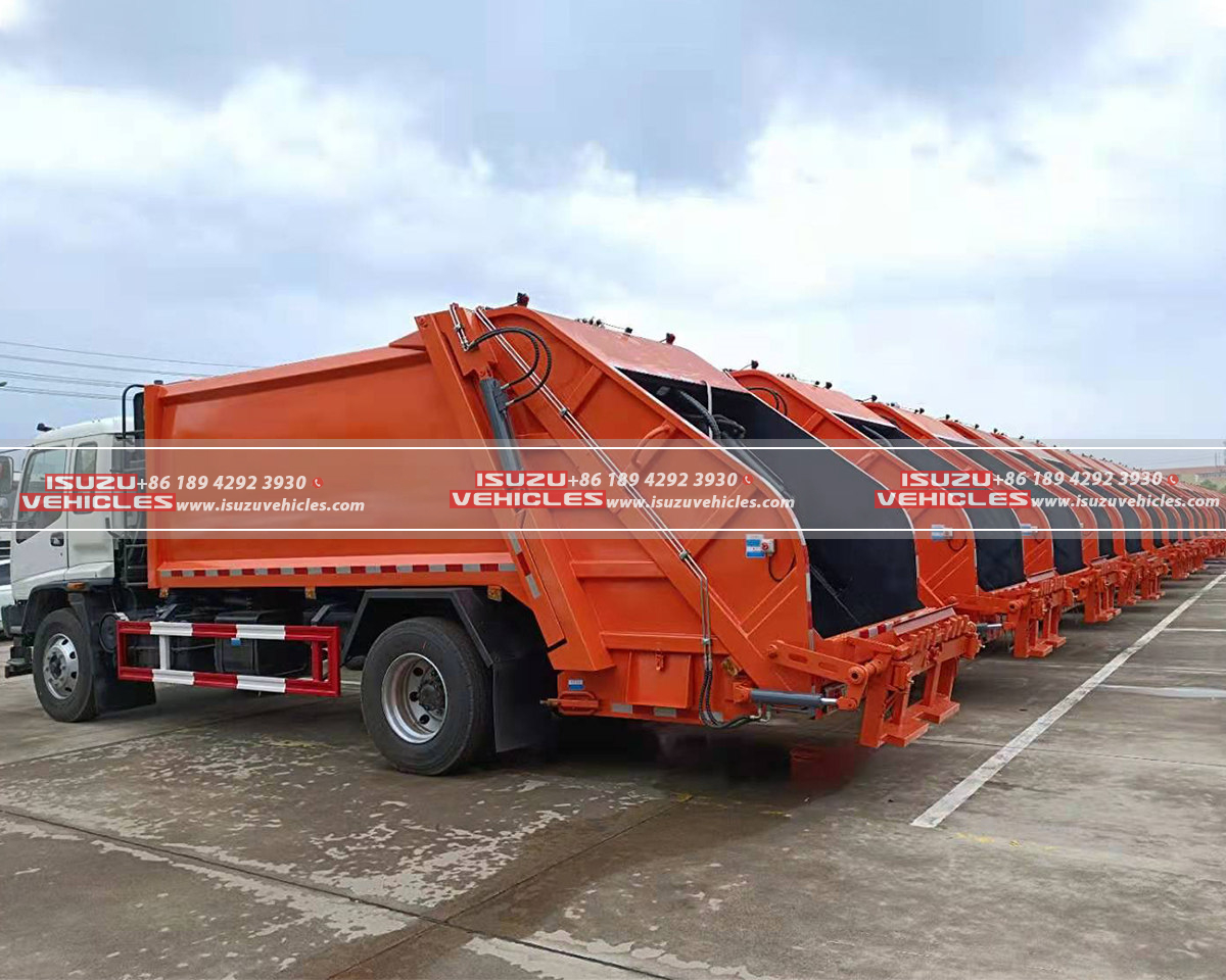 ISUZU 10CBM Refuse Compactor Truck Body ISUZU 10CBM Refuse Compactor Truck Body