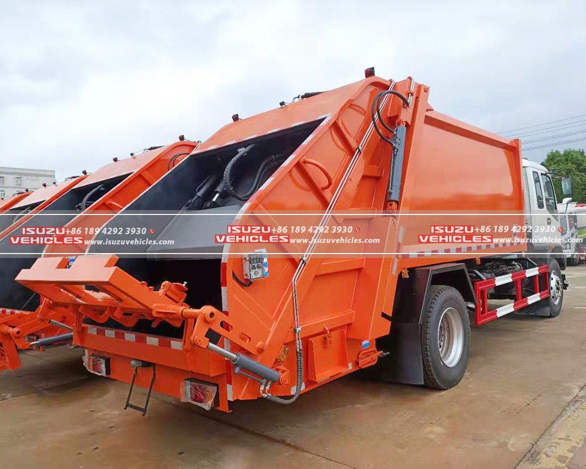 ISUZU 10CBM Refuse Compactor Truck Loader ISUZU 10CBM Refuse Compactor Truck Loader