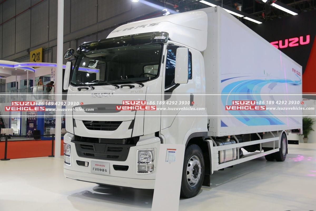 ISUZU 12 Meter Van Box Cargo Truck ISUZU 12 Meter Van Box Cargo Truck