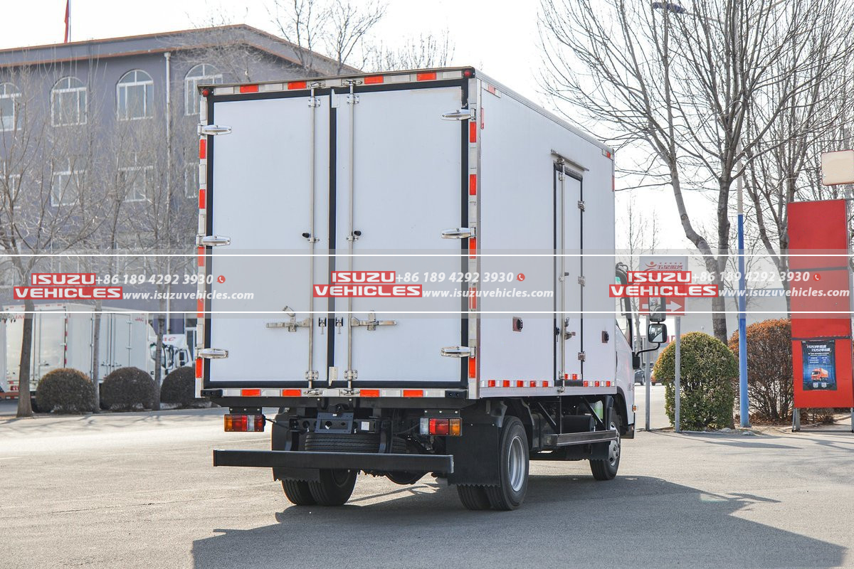 ISUZU 16 CBM Refrigerated Truck Back Left ISUZU 16 CBM Refrigerated Truck Back Left