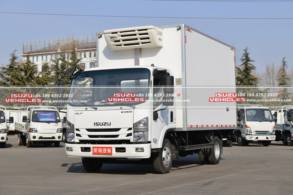 ISUZU 16 CBM Refrigerated Truck Left ISUZU 16 CBM Refrigerated Truck Left