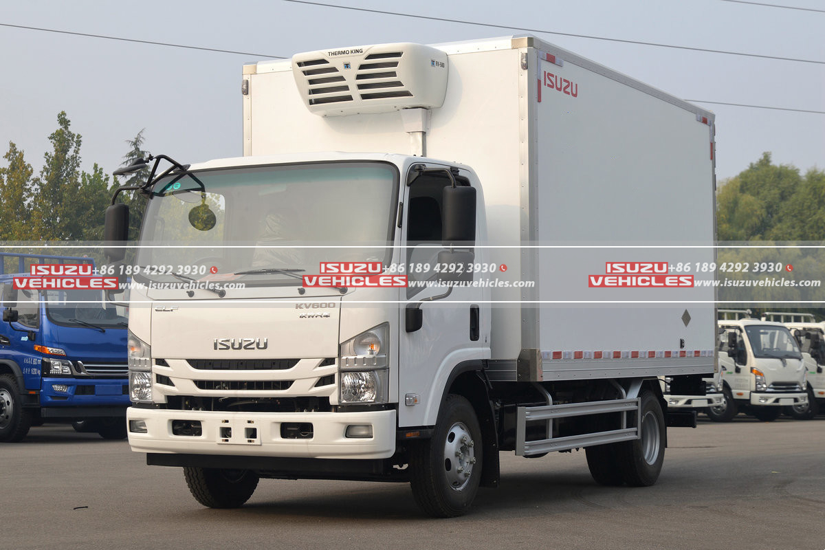 ISUZU 18 CBM Refrigerated Box Truck Side ISUZU 18 CBM Refrigerated Box Truck Side