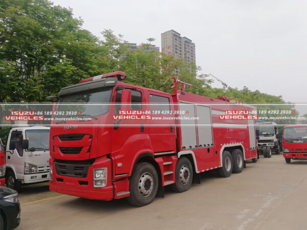 ISUZU 24 Ton Foam Fire Truck