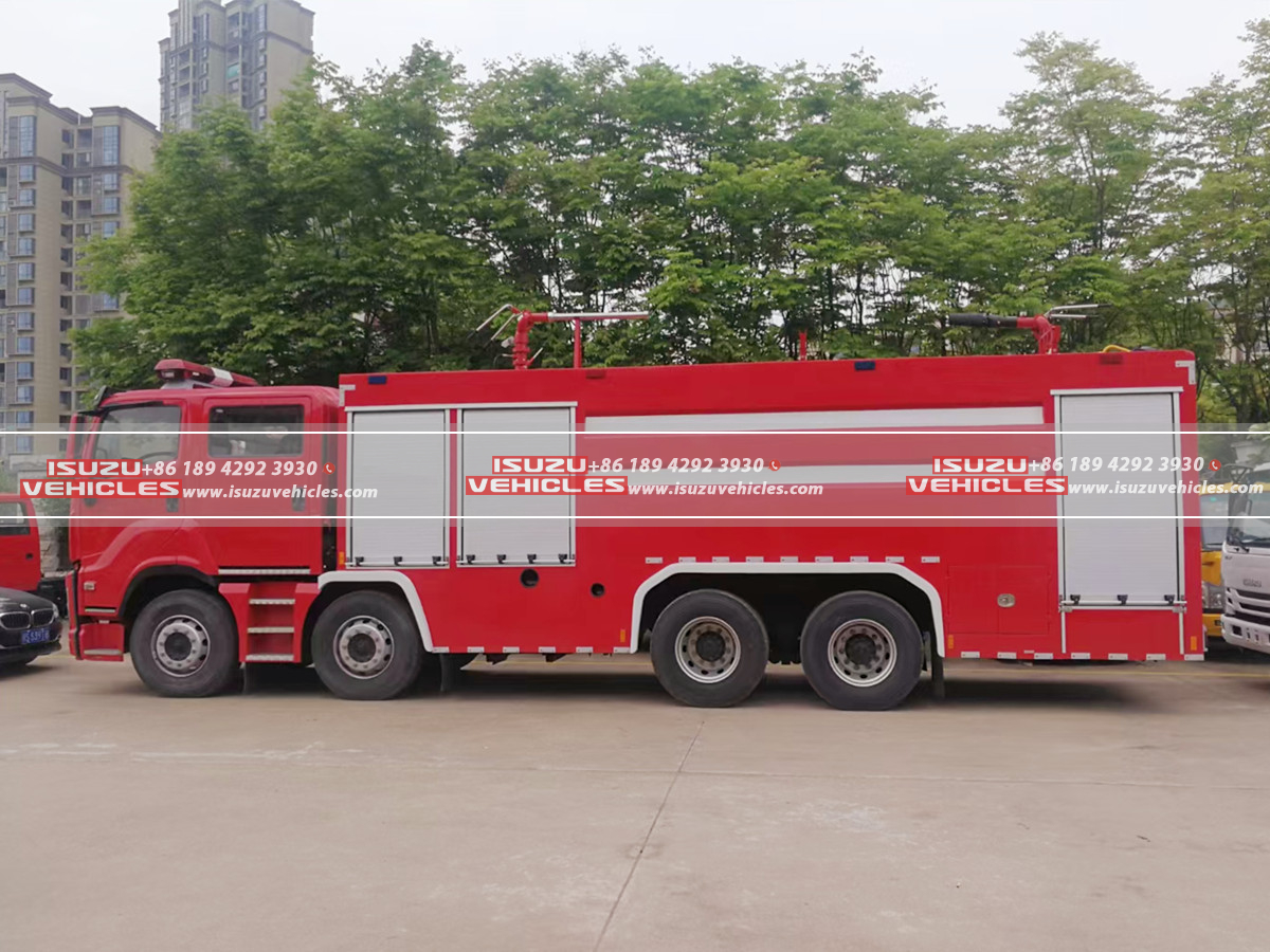 ISUZU 24 Ton Foam Fire Truck Body ISUZU 24 Ton Foam Fire Truck Body