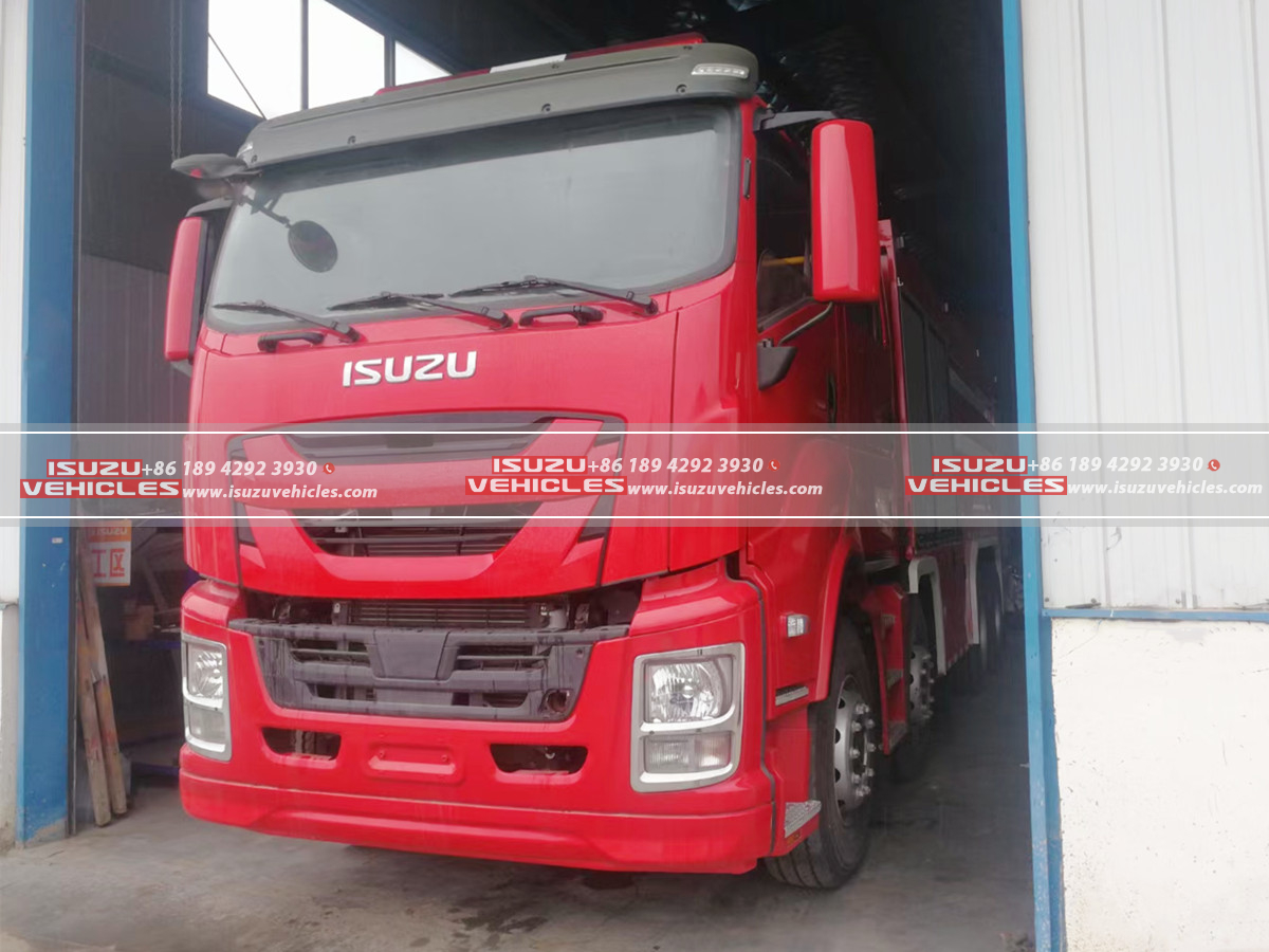 ISUZU 24 Ton Foam Fire Truck Tractor ISUZU 24 Ton Foam Fire Truck Tractor