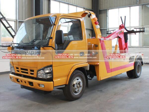 ISUZU 3 Ton Tow Wrecker Boom Truck