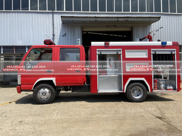 ISUZU 3000 Litre 3 Ton - 5 Ton Mini Fire Fighting Truck Body