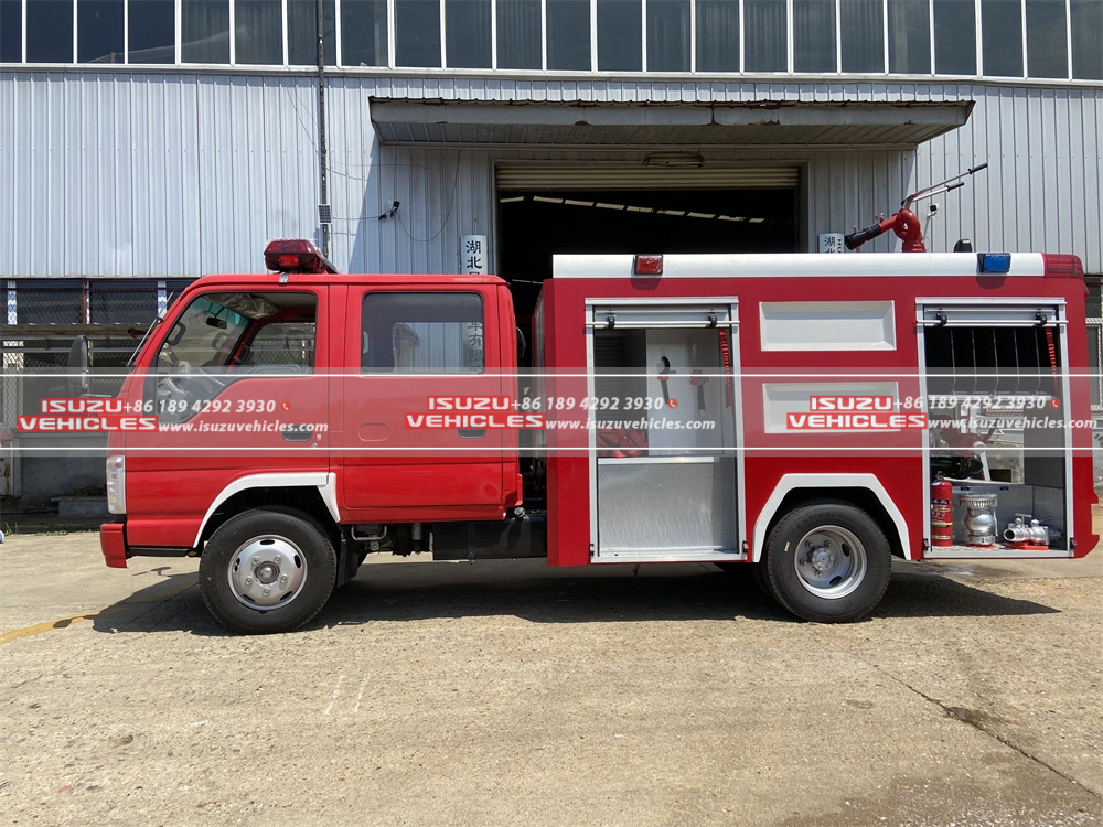 ISUZU 3000 Litre 3 Ton - 5 Ton Mini Fire Fighting Truck Body
