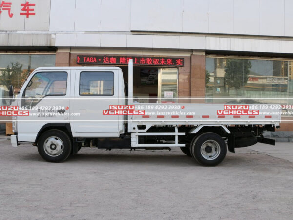 ISUZU 4 Meter Double Row Flatbed Light Dump Truck Body