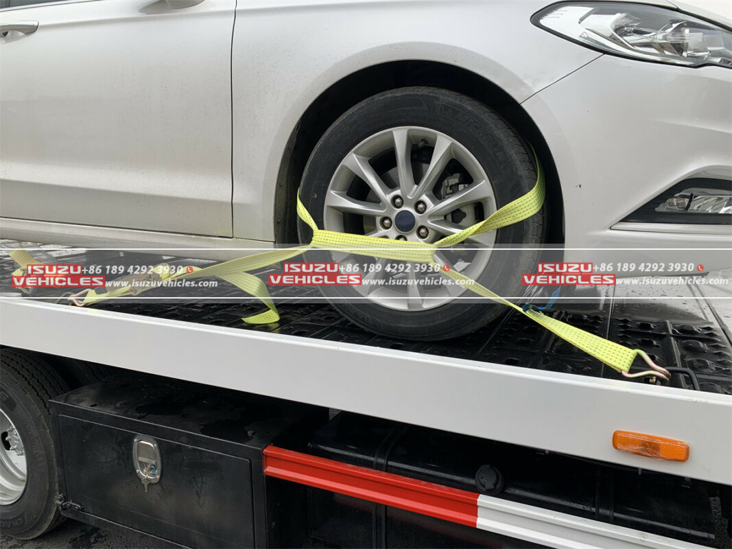 ISUZU 4 Ton Flatbed Rollback Tow Truck Sample