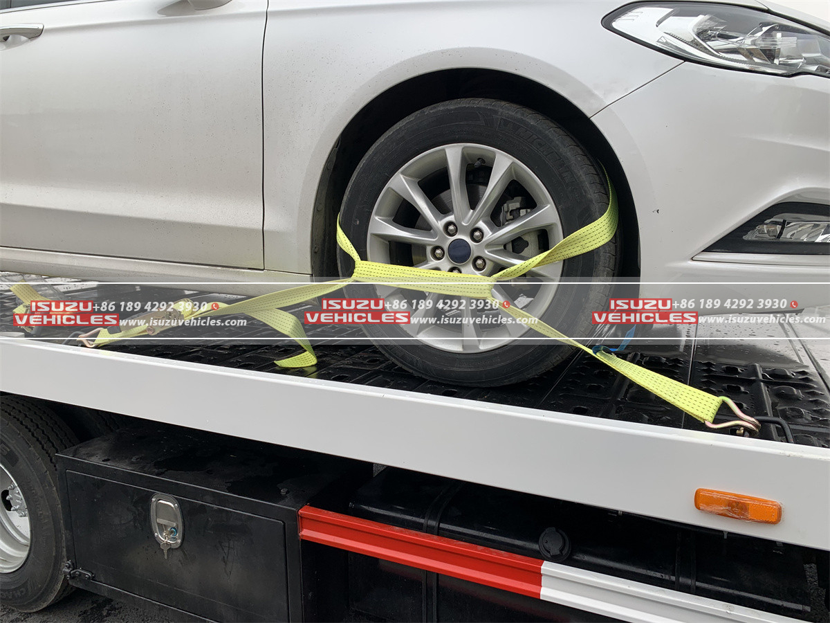 ISUZU 4 Ton Flatbed Rollback Tow Truck Sample ISUZU 4 Ton Flatbed Rollback Tow Truck Sample