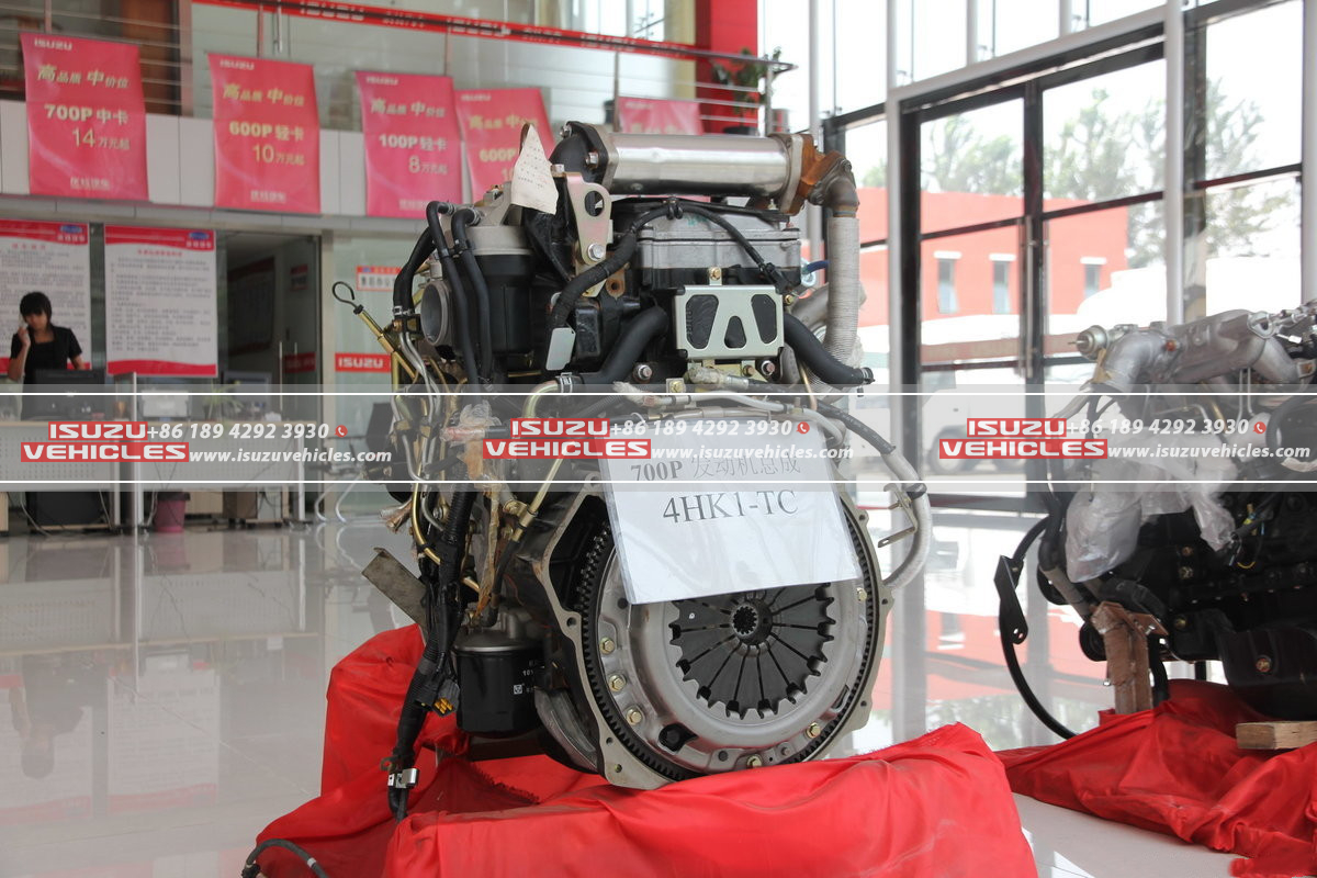 ISUZU 4H 175 Horsepower 5.19L Diesel Engine front ISUZU 4H 175 Horsepower 5.19L Diesel Engine front