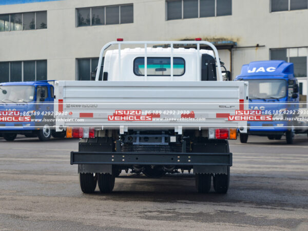 ISUZU 4M Single Row Van Dump Truck Back