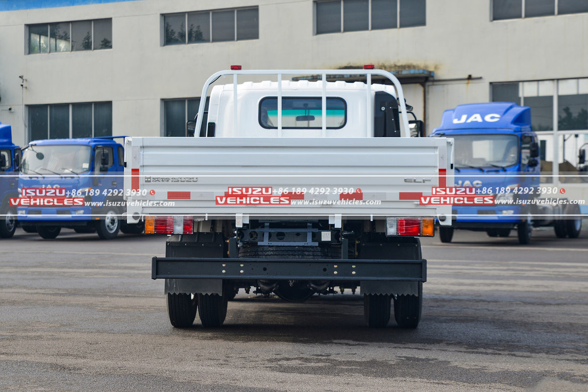 ISUZU 4M Single Row Van Dump Truck Back ISUZU 4M Single Row Van Dump Truck Back
