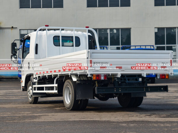 ISUZU 4M Single Row Van Dump Truck Left Back