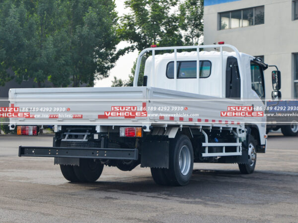 ISUZU 4M Single Row Van Dump Truck Right Back