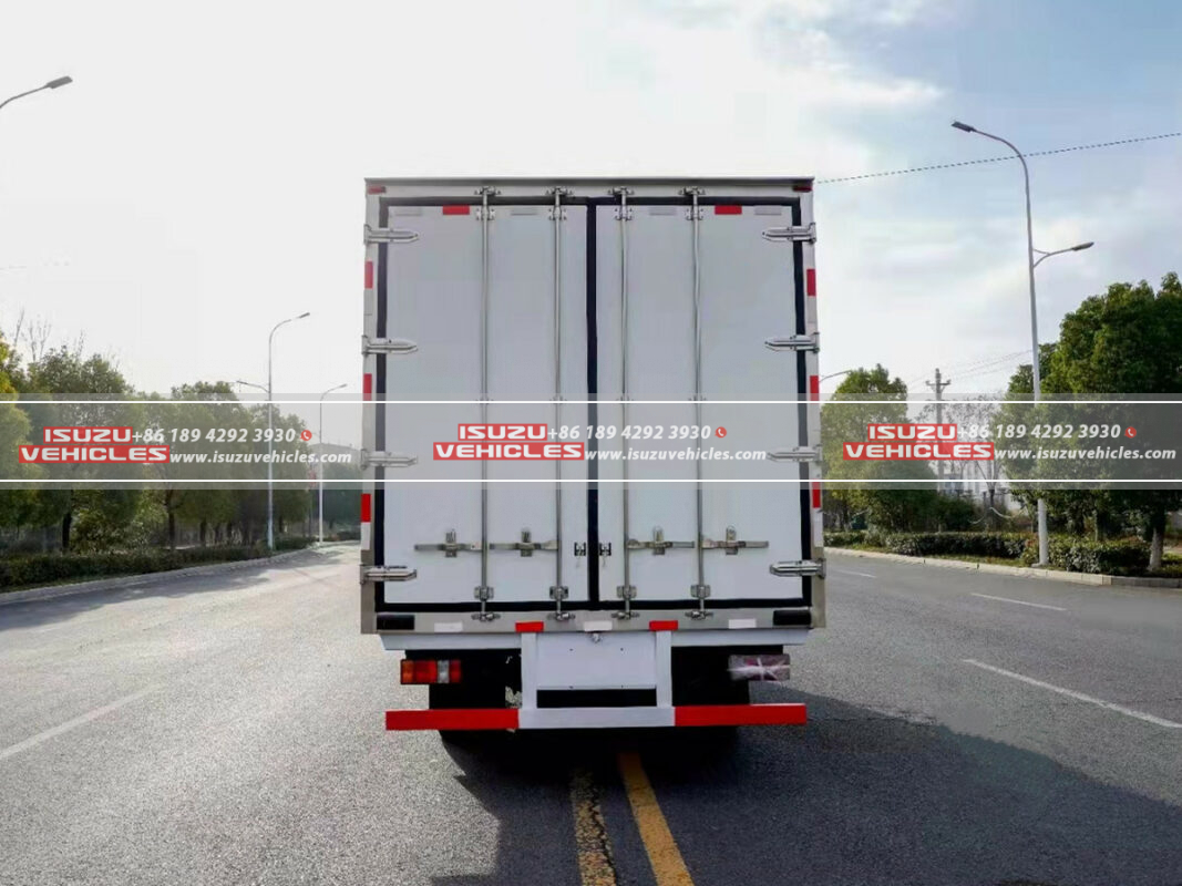 ISUZU 5 Meter Refrigerated Van Truck Back