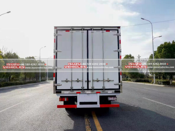 ISUZU 5 Meter Refrigerated Van Truck Back