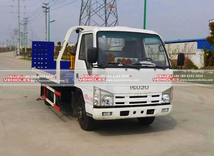 ISUZU 5 Ton Landing Flatbed Low Angle Road Rescue Towing Truck Head ISUZU 5 Ton Landing Flatbed Low Angle Road Rescue Towing Truck Head
