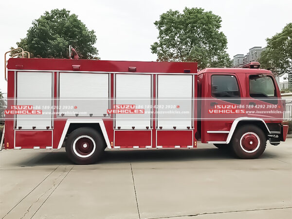 ISUZU 5000L CAFS Fire Truck Body