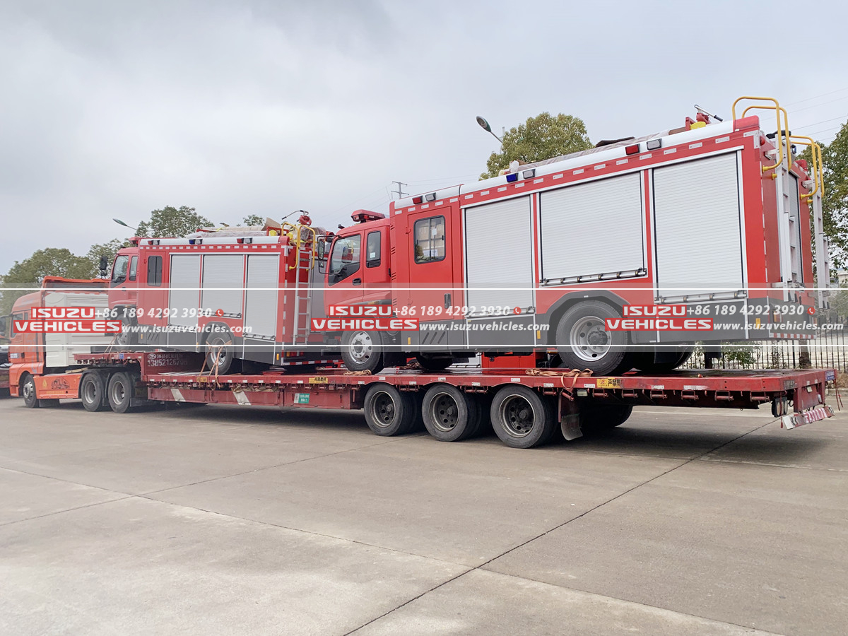 ISUZU 5000L Water 300L Foam Firefighting Truck in Truck ISUZU 5000L Water 300L Foam Firefighting Truck in Truck