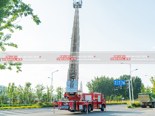 ISUZU 54M Aerial Ladder firefighting vehicle (2)