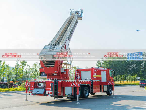 ISUZU 54M Aerial Ladder firefighting vehicle (3)