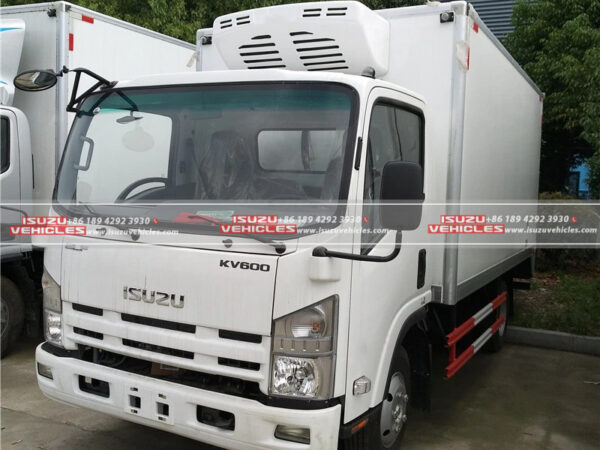 ISUZU 6 Ton Fresh Vegetables and Meats Transport Refrigerator Truck Head