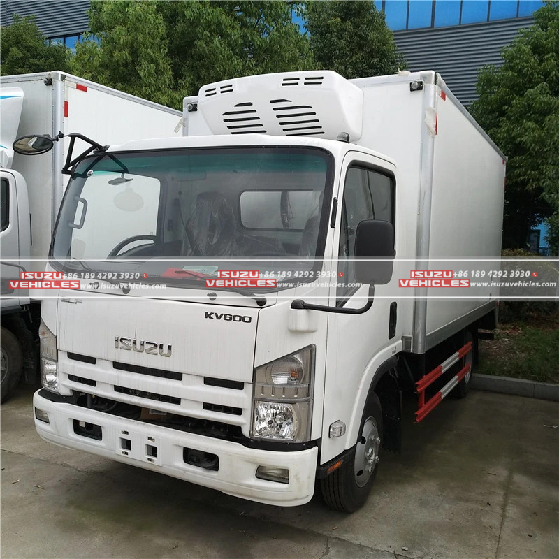 ISUZU 6 Ton Fresh Vegetables and Meats Transport Refrigerator Truck Head ISUZU 6 Ton Fresh Vegetables and Meats Transport Refrigerator Truck Head