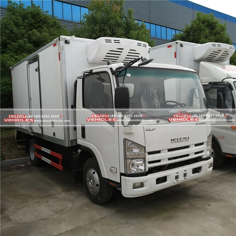 ISUZU 6 Ton Fresh Vegetables and Meats Transport Refrigerator Truck ISUZU 6 Ton Fresh Vegetables and Meats Transport Refrigerator Truck