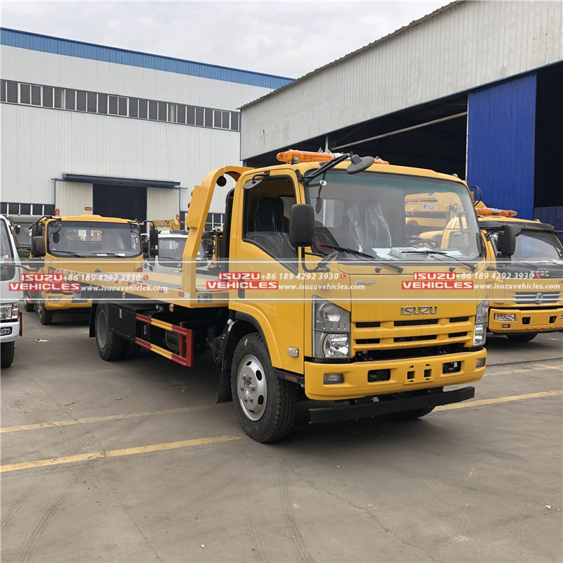 ISUZU 6 Ton Multipurpose Platform Car Carrier Tow Truck Head ISUZU 6 Ton Multipurpose Platform Car Carrier Tow Truck Head