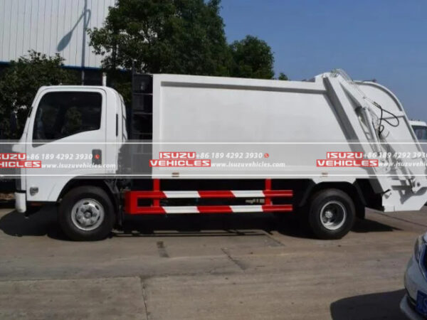 ISUZU 6 Ton Small Light Garbage Compactor Truck Body