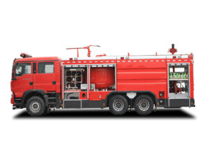ISUZU 6000Kgs Dry Powder Fire Truck