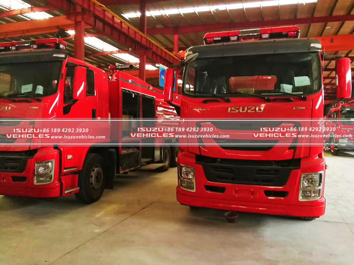 ISUZU 6000Kgs Dry Powder Fire Truck 1 ISUZU 6000Kgs Dry Powder Fire Truck 1