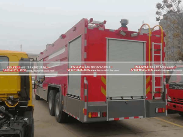 ISUZU 6000Kgs Dry Powder Fire Truck 4