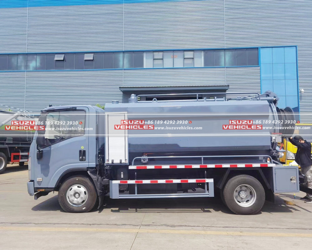 ISUZU Combined Jetting Vacuum Truck Body