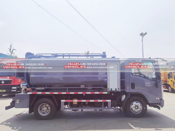ISUZU Combined Jetting Vacuum Truck Container