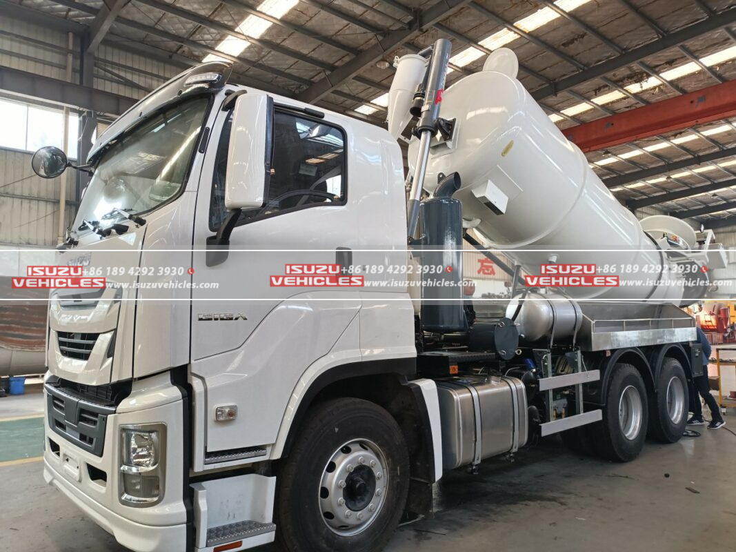 ISUZU Combined Sewer Jetting Truck