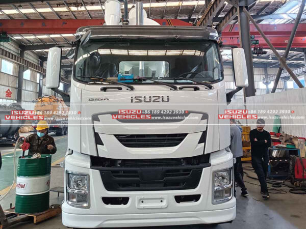 ISUZU Combined Sewer Jetting Truck Head