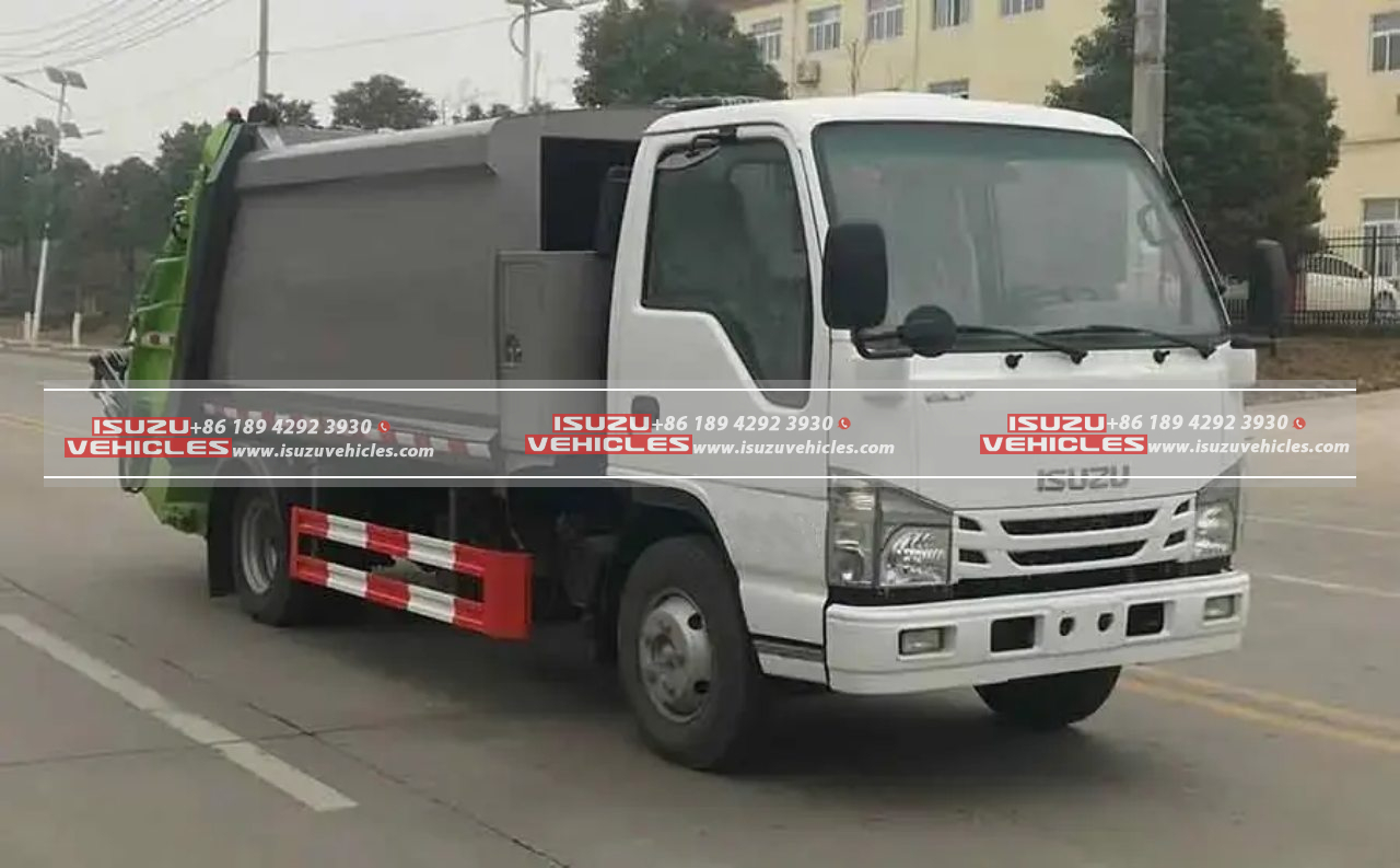 ISUZU Compactor Garbage Truck (3)