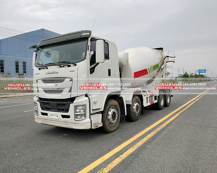 ISUZU Concrete Mixer Truck Front ISUZU Concrete Mixer Truck Front