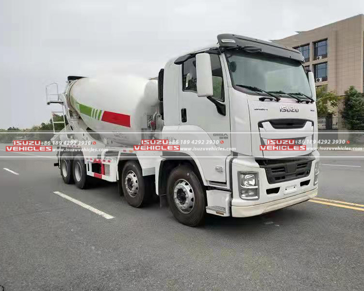 ISUZU Concrete Mixer Truck Right ISUZU Concrete Mixer Truck Right