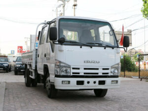 ISUZU Double Row Flatbed Dump Cargo Light Truck