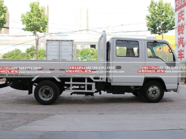ISUZU Double Row Flatbed Dump Cargo Light Truck Body