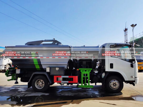 ISUZU Dumper Garbage Collection Truck Container