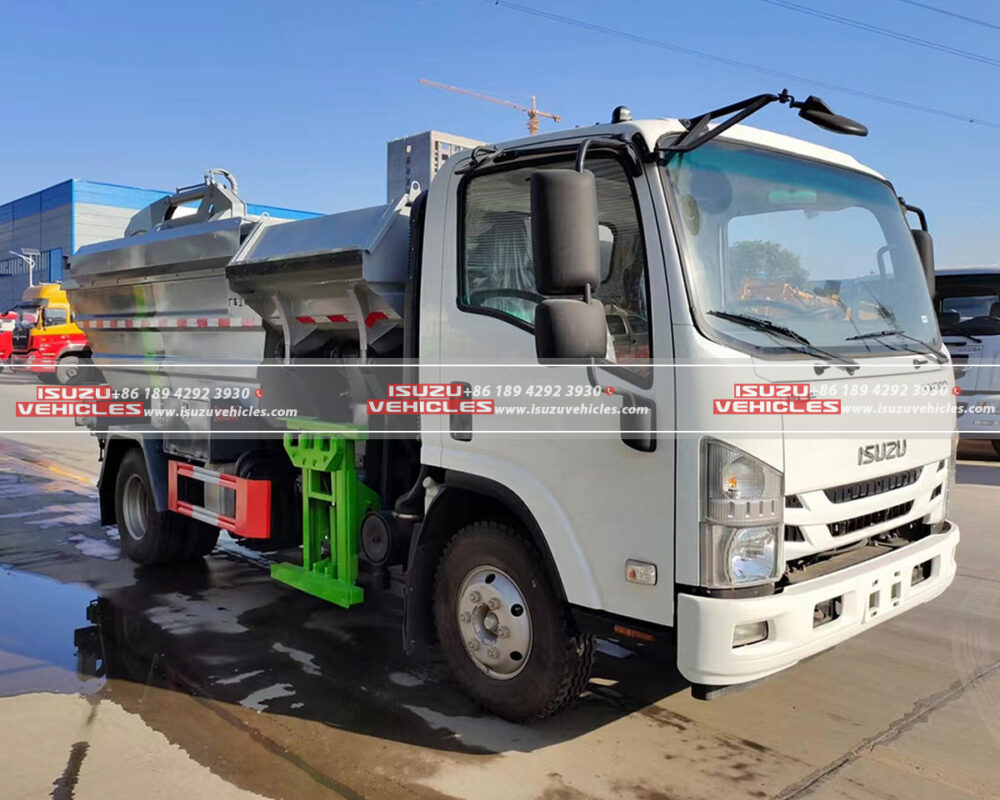 ISUZU Dumper Garbage Collection Truck Front
