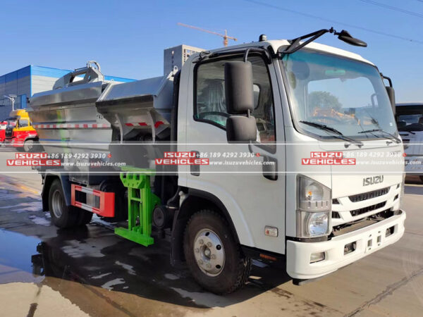 ISUZU Dumper Garbage Collection Truck Front