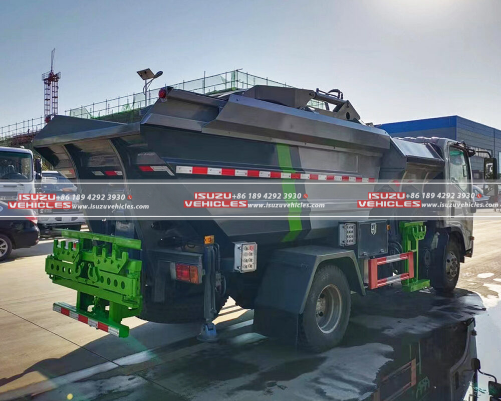 ISUZU Dumper Garbage Collection Truck Loader